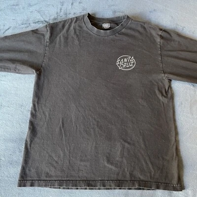 Santa Cruz Skateboard Men’s Long Sleeve Black Logo T-Shirt - Image 1 of 4