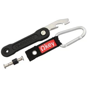 Omega Key OMG02R Key Organizer Lifesaver & Extender - Black - Picture 1 of 4
