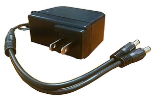 Power Adapter AC100-240V to DC12V UL Listed with 1-to-2 Power Splitter - Picture 1 of 4
