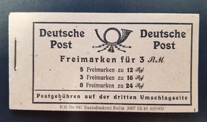 Alliierte Besetzung "Markenheftchen Ziffernserie 1946 MH-Mi.Nr 50" Postfrisch - Bild 1 von 2