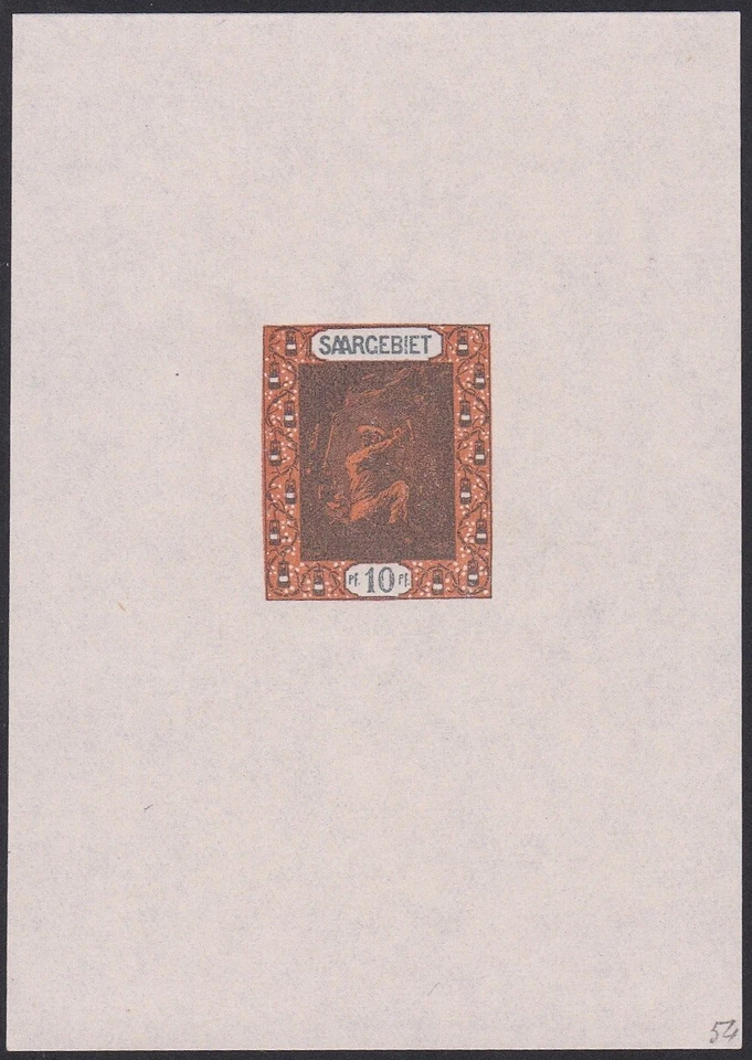 Saar Sc69 Miner at Work, Mining Production, Rare Proof - Image 1 of 1