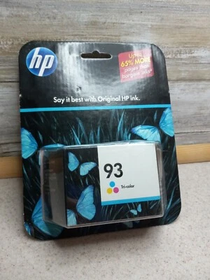 #E) HP 93 Color Ink Cartridge - Exp 2/2013 - Image 1 of 2