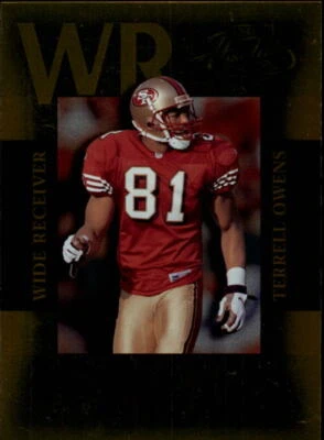 2000 Absolute Tools of the Trade #TT50 Terrell Owens INSERT /1000  - Image 1 of 2