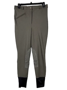 Gutos Damen Reithose Reitsport Größe 30 gerippt Knieflicken Stretch Preppy - Bild 1 von 14