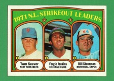 1972 Topps Tom Seaver #95 NL Strikeout Leaders Vintage Baseball FREE Shipping