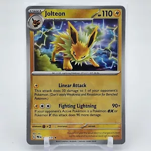Jolteon - 029/131 - Pokeball Holo - Prismatic Evolutions - Pokemon Card - NM/M - Picture 1 of 1