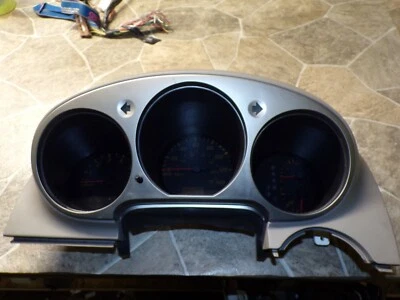 ☼2002-2003 NISSAN ALTIMA COMPLETE SPEEDOMETER INSTRUMENT W/ TRIM COVER OEM - Image 1 of 4