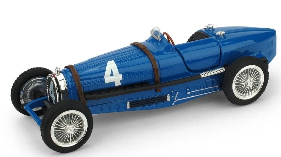 MODELLINO AUTO F1 STATICO BRUMM BUGATTI T59 #4 DREYFUS WINNER GP 1934 SCALA 1/43 - Immagine 1 di 4