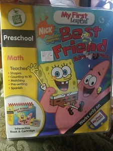 My First Leap Pad ( Spongebob Squarepants Best Friends Adventures) Preschool - Picture 1 of 4
