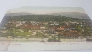 Postal vintage de los años 1910 Panorama Río de Janeiro Botafogo Avenida Beire-Mar P6 - Imagen 1 de 5