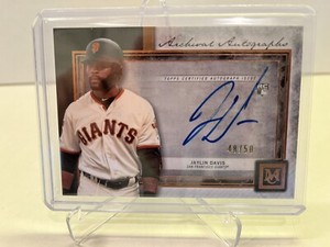 2020 Topps Museum Collection Archival Copper /50 Jaylin Davis Rookie Auto RC