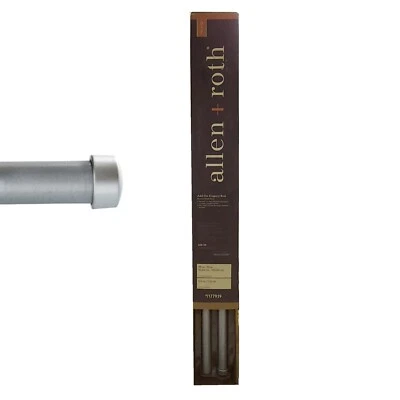 Allen + roth 36 «до 72» добавить на матовый никель стали двойной занавески #1177919 - Изображение 1 из 4