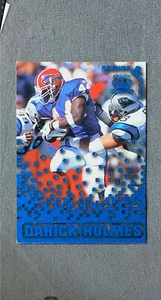 Pacific Triple Folders Rookies & Stars 1995 azul #2 Darick Holmes Bills - Imagen 1 de 2
