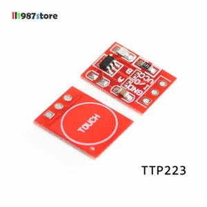 10PCS TTP223 Capacitive Touch Switch Button Self-Lock Module Sensor for Arduino - Picture 1 of 2