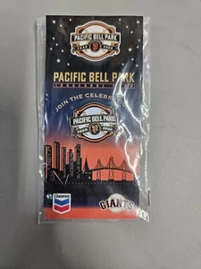 San Francisco Giants Pacific Bell Park Inaugural Year Pin #2 by Chevron - Picture 1 of 2