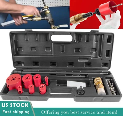 08350 Mechanical Hot Tapping Machine Complete Kit Fits NPT Hole Saws and Arbor - Image 1 of 4