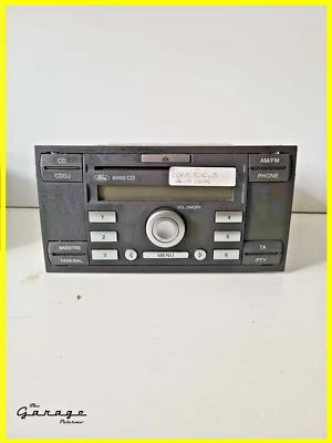 Stereo Autoradio Lettore CD Di Serie 2 DIN FORD FOCUS MK2 2004 2007 Usato - Immagine 1 di 4