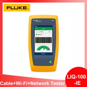 Fluke Networks LinkIQ™ Industrial Ethernet Cable+Wi-Fi+Network Tester LIQ-100-IE - Picture 1 of 6