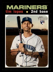 2020 Topps Heritage #606 Tim Lopes RC - Picture 1 of 2