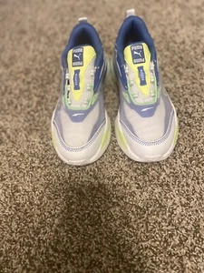 Puma Boys RS Fast 383211-01 Gray Casual Shoes Sneakers Size 6C NEED SHOE STRINGS - Picture 1 of 6