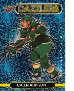 2021-22 Upper Deck Dazzlers #DZ75 Calen Addison - Picture 1 of 2