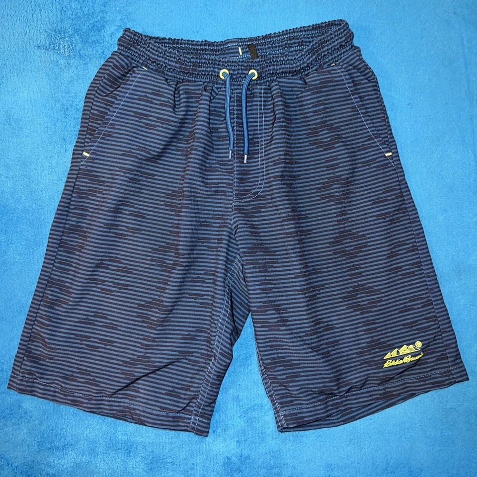 Eddie Bauer Swim Trunk Youth, Mesh Lined Boys Size Medium 10/12 FREE SHIPPING - Image 1 of 4