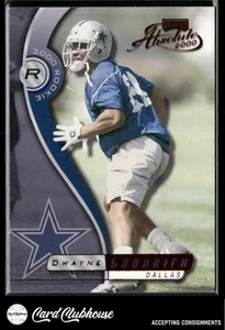 2000 Playoff Absolute RC #223 Dwayne Goodrich /3000 - Picture 1 of 2