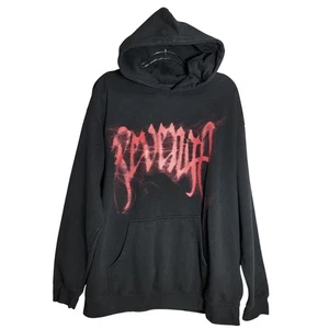 Revenge Red Smoke Hoodie Mens XL - Picture 1 of 8