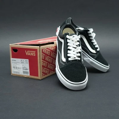 Vans "Off The Wall" Old Skool Nero Bianco Taglia 38 2016 In OVP Unisex 1.45 AIO - Immagine 1 di 4