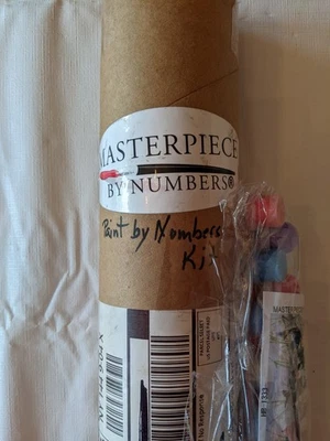 Masterpiece By Numbers set of 2 Canvass Flowers And Birds Paint By Numbers New - Image 1 of 4