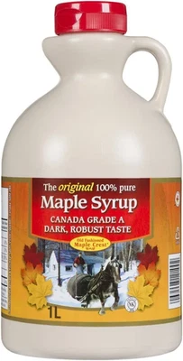 Old Fashioned Maple Crest 1 L Large Canada Grade A Maple Syrup Fresh From Canada - Image 1 of 2