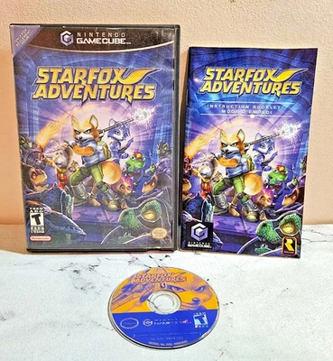 Starfox Adventures (Nintendo GameCube, 2002) Complete CIB - TESTED & Working - Image 1 of 4