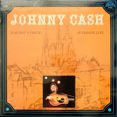 Johnny Cash - Koncert V Praze = In Prague Live (LP, Album) (Very Good Plus (VG+) - Image 1 of 4