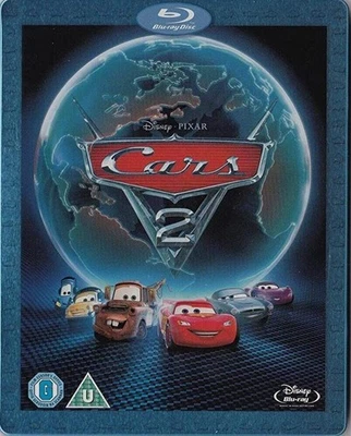 Cars 2 Steelbook Limited Edition Blu-Ray - Image 1 of 2
