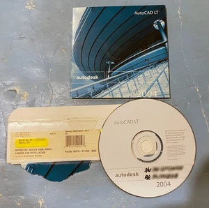 Autodesk/AutoCAD LT 2004 Software 1 CD mit Serie # - Bild 1 von 1