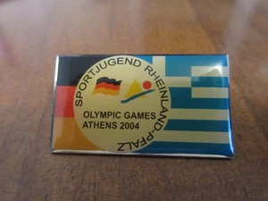 ATHEN 2004 Olympia Pin Sportjugend Rheinland-Pfalz Germany ATHENS Olympics - Picture 1 of 2