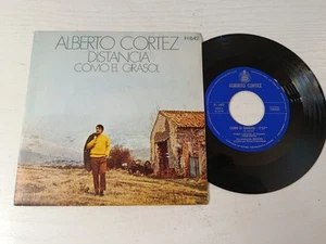 Alberto Cortez Distancia (1970 Hispavox Spain) Single Vinilo 7" VG+/VG+ - Picture 1 of 4