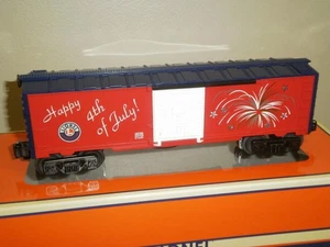 LIONEL 36769 LIONEL RAILROAD CLUB FOURTH OF JULY LIGHTED BOXCAR- SEALED - W5 - Picture 1 of 3
