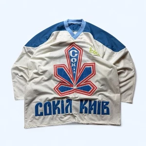 SOKOL Kiev Vintage Hockey Jersey Size M/L - Picture 1 of 9