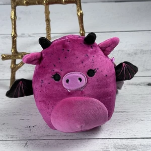 Squishmallows Halloween Bianca the Dragon 5 Inch Soft Winged Plush New - Picture 1 of 6