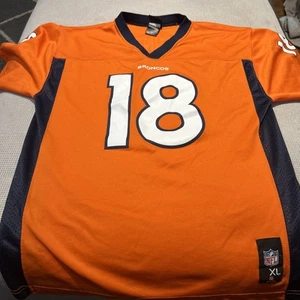 manning broncos jersey Youth Extra Large 18 Denver NFL Football Quarterback - Picture 1 of 11