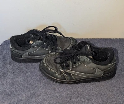 Nike Air Jordan 1 ретро низкие оригинальные Travis Scott черные Phantom TD размер 10C DO5441-001 - Изображение 1 из 4