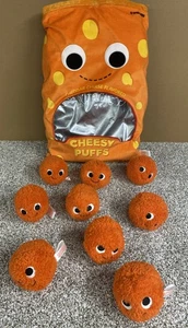Kidrobot Yummy World Cheesy Puffs Plush with All 9 Puffs! Pre-Owned - Picture 1 of 16