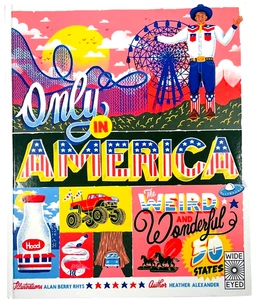 Only in America!: The Weird and Wonderful 50 States (The 50 States) HC Book - Bild 1 von 4