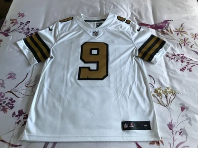 Nike Limited NFL Saints Colour Rush Jersey Brees 9 Large L Stitched Numbers Name - Image 1 of 4