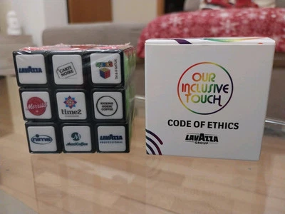 Cubo Time 2 pubblicitario Lavazza Code Of Ethics ,our Inclusive Touch Nuovo Box - Immagine 1 di 4