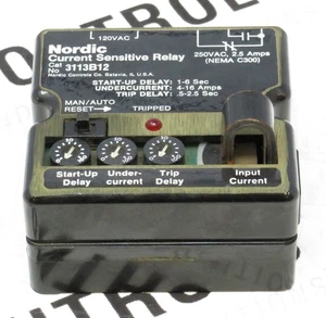 Siemens Nordic Controls 3113B12 Current Sensitive Relay 120VAC 4-16A - Picture 1 of 4