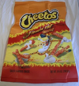 Cheetos Costume Flamin’ Hot Crunchy Bag Adult One Size Halloween Party - Picture 1 of 17