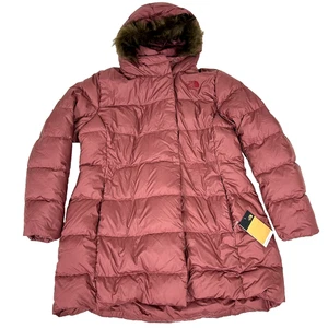 NorthFace Damen New Dealio Thermo Daunen Parka Jacke 3XL Neu mit Etikett Wild Ginger J18 - Bild 1 von 11