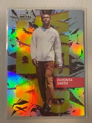 DeVonta Smith #AW-19 (Arc Weld) - 2021 Metal Universe Champions (Sky Box) - Image 1 of 2